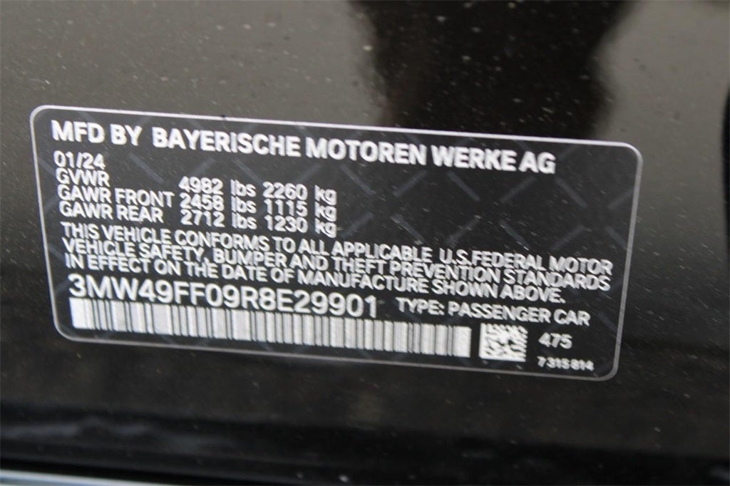 2024 BMW 340i Base